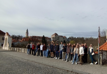 1.S vyrazila na exkurzi do Českého Krumlova