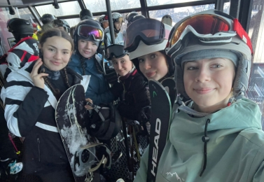 Lyžařský kurz tříd 1.A a 5.E v oblasti Ski Amadé