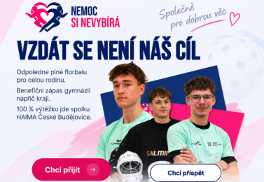Charitativní florbalové utkání