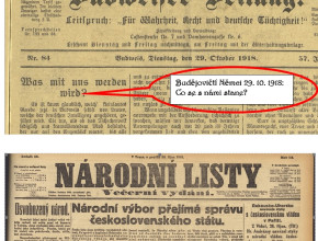 PRVNÍ REPUBLIKA aneb JAK TO VIDĚLI ČEŠTÍ NĚMCI (ohlédnutí za projektovým dnem)