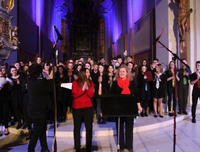 Společný koncert se sborem Adalbert-Stifter-Gymnasium