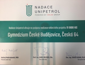 Nadace Unipetrol finančně podpořila Magazín 64