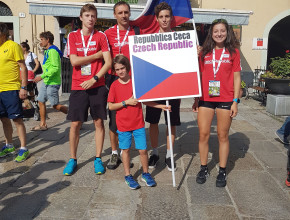 Naši studenti na Světovém poháru v běhu do vrchu v Itálii