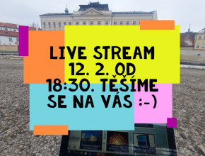 LIVE STREAM 12. 2. Z ČESKÉ K PŘIJÍMACÍM ZKOUŠKÁM -ODKAZ NA PŘIPOJENÍ