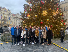 Třída 3. S svůj vánoční dárek již dostala